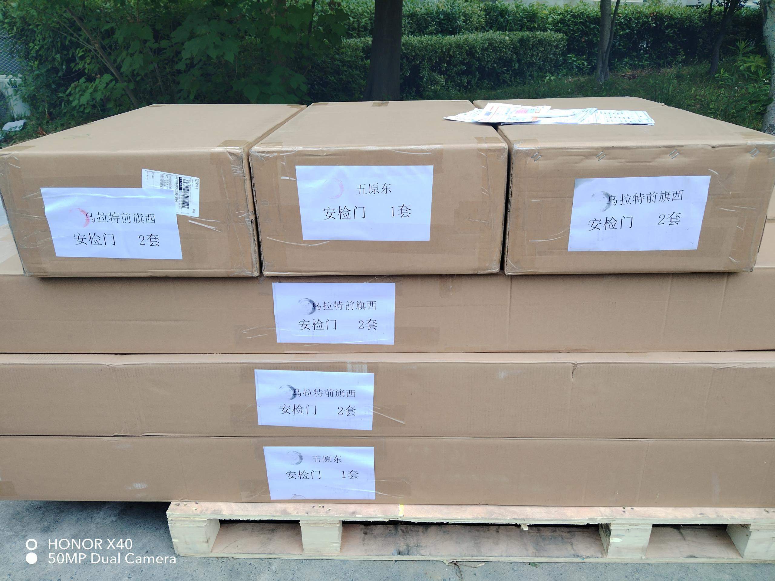 Puerta de seguridad inteligente hacia el norte hasta el interior de Mongolia, ayuda a actualizar la seguridad local