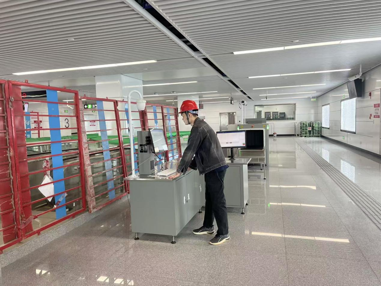 Nuestro equipo de verificación de seguridad ayuda a Nanchang Metro a actualizar 