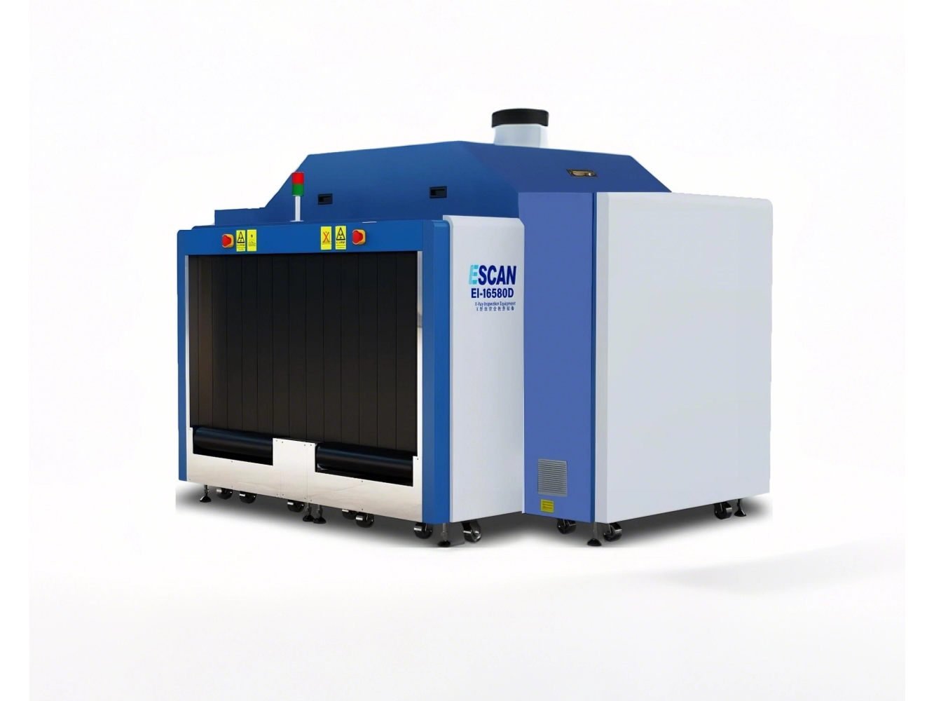 Equipo de control de seguridad de doble vista por rayos X para equipaje facturado EI-16580D