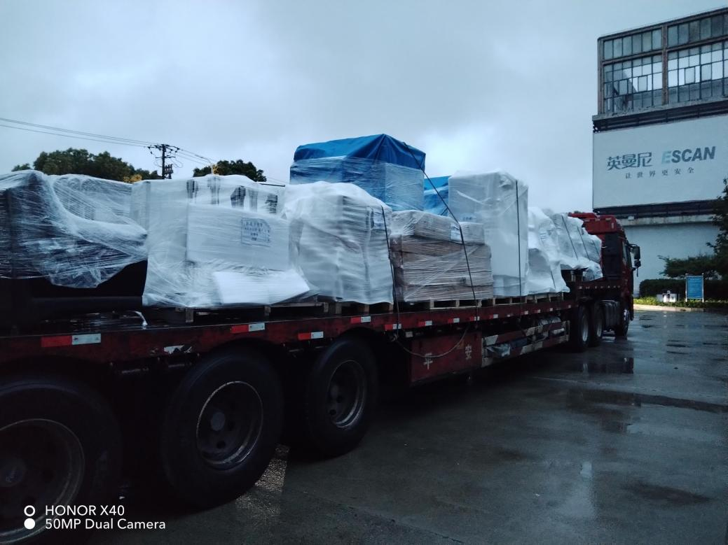 Los productos fueron enviados para la línea 1 de metro en la ciudad de Nanchang, provincia de Jiangxi