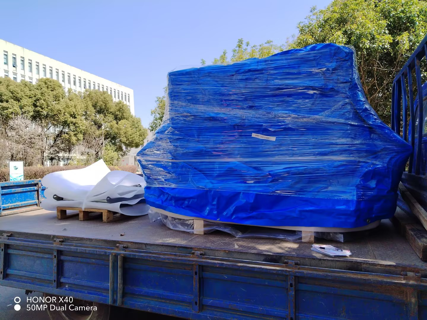 EasTimage 6550 Model Security Inspection Machine enviada a Zhoushan, empoderando la inspección de seguridad inteligente