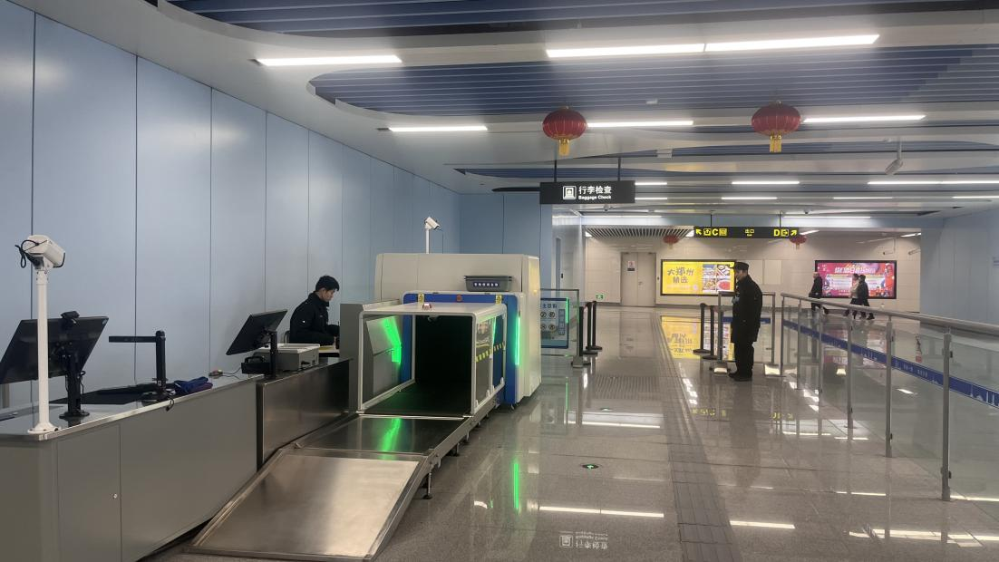 El importante equipo de garantía del viaje --------- máquina de inspección de seguridad Nuestra empresa acompaña a la Línea 12 del Metro de Zhengzhou