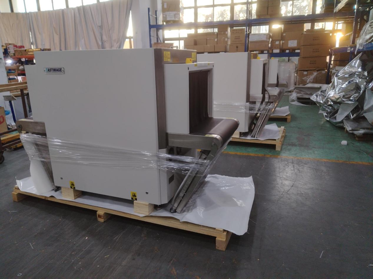 Entrega urgente: cuatro escáneres de seguridad 6040 personalizados enviados a Irán