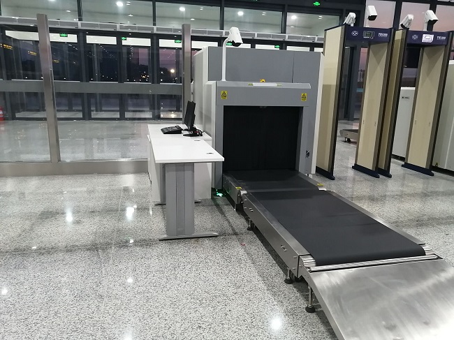 sistema de inspección de equipaje por rayos x