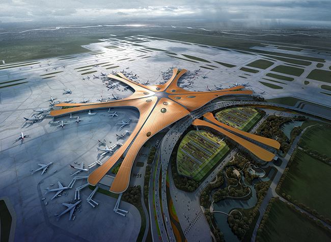 Seguridad del aeropuerto internacional de Daxing