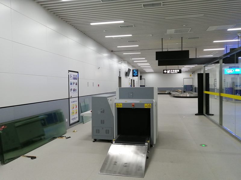 escáner de rayos del aeropuerto